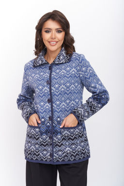 Жакет С 1517/индиго (1275) - Злата Стиль фото 4