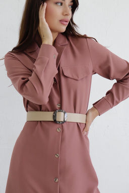 Платье-рубашка с английским воротником - Martichelli фото 96