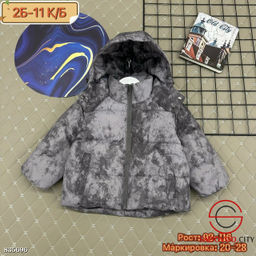 Куртка детская весенняя с капюшоном