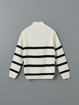 Dik Yaka Erkek ?ocuk Triko Kazak