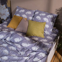 Постельное бельё Этель Евро Lotus 200х217 см, 220х240 см, 70х70 см - 2 шт  фото 7