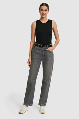Kad_n Siyah Bisiklet Yaka Basic Ti__rt - U.s. polo assn фото 4
