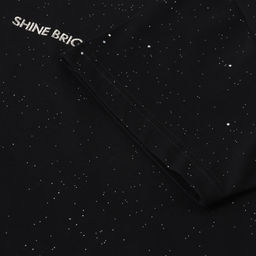 Футболка женская MIST Shine Bright, размер XL, черная