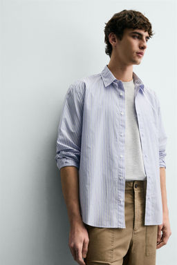 STRIPED POCKET SHIRT - Zara фото 6