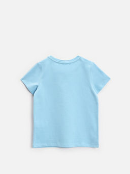 ACOOLA / Футболка детская для девочек Pihta голубой  фото 2