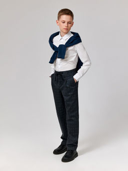 ACOOLA / Брюки детские для мальчиков Fotiy серый принт  фото 6