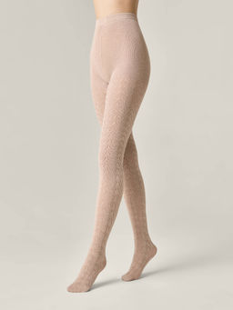 Колготки теплые CONTE AJOUR 300 Колготки женские beige