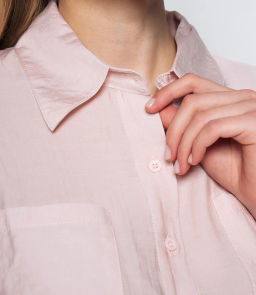 Рубашка #КТ807 (5), пудровый - Dommod фото 5