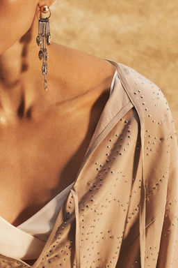 LIMITED EDITION STUDDED KIMONO - Zara фото 6