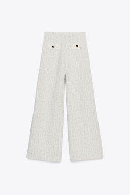 TEXTURED TROUSERS - Zara фото 4