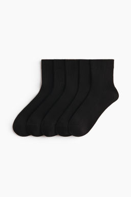 Pack de 5 calcetines tobilleros en punto de canal?