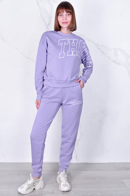 Арт. 2506 Костюм с брюками женский 44-52 (5 шт) Цвет:пудра - Калинка фото 32