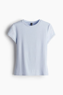 Camiseta de canal? con ribetes de encaje - H&m фото 2