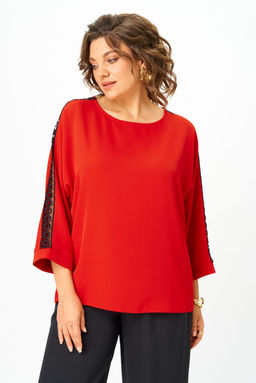 Блуза Rumoda 2274 красный дл. р.
