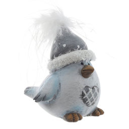 Фигурка декоративная "Птичка", L4 W6 H7,5 см, 2в.