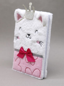 Блокнот плюшевый Princess Meow (21,5*14,5 см)