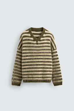 BRUSHED STRIPED JUMPER - Zara фото 8
