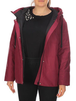 2255 WINE Куртка демисезонная женская Flance Rose (100 гр. синтепон)