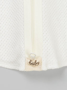 Пеленка-кокон Молоко из ажурного хлопка 0+ - Bungly фото 10