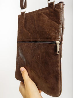 Сумка натуральная кожа через плечо №1114/63 - Ганг фото 4