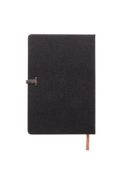 Ежедневник недатированный А5, с хлястиком, 96 листов, в линейку, пвх, черный - Simaland фото 13