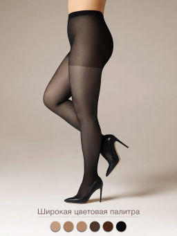 Колготки Omsa ATTIVA 20 XXL PLUS SIZE (50/5) - nero  фото 7