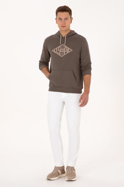 Erkek Vizon Sweatshirt