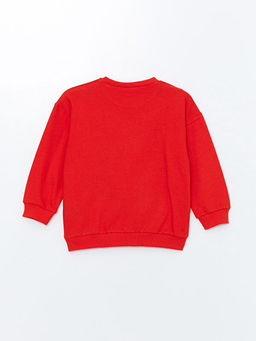 Bisiklet Yaka Spiderman Bask?l? Erkek ?ocuk Sweatshirt - Waikiki фото 2