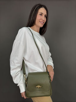 Сумка женская из телячьей кожи