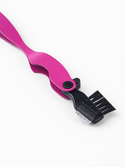 Щёточка с пинцетом и бритвой для бровей и ресниц, 3в1, 10.5 см, МИКС