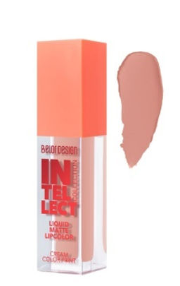 BelorDesign Краска для губ Intellect матовая, тон 1 Латте 5,1г