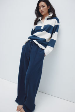 Pantal?n de ch?ndal amplio con raya - H&m фото 4