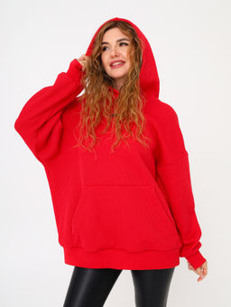 Худи Boston, красное - Inzibe фото 2