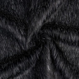 Ткань для рукоделия, «Мех» на трикотажной основе, лоскут 100×150 см, цвет меланж серый