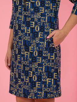 843 Туника "Синий"