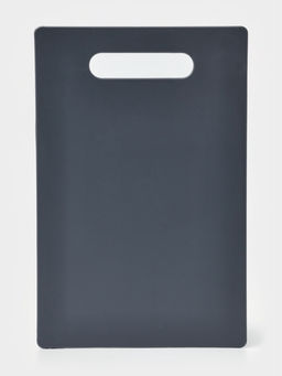 Доска разделочная, 28.5×18.7×0.3 см, пластик, графитовая