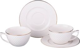 ЧАЙНЫЙ НАБОР ДИАМАНД ГОЛД НА 2 ПЕР. 4 ПР. 220 МЛ