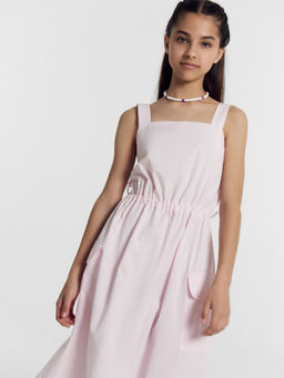 Сарафан для девочек в светло-розовом цвете