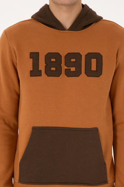 Erkek Regular Fit Kap__onlu _ardonlu A__k Haki Sweatshirt - U.s. polo assn фото 6