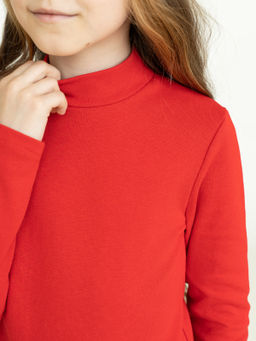 Джемпер-водолазка красная 645 (92, 56)