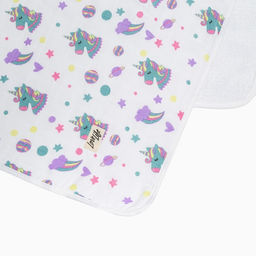 Полотенце детское Единороги 50*90см,100% хл, муслин 105 гр/м2, махра 300гр/м2 - Крошка я фото 4