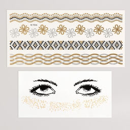 Набор Любовь, локон на заколке, переводные тату, декор для волос - Queen fair фото 7