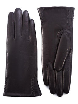 Перчатки женские н/м ягн IS0424 black - Eleganzza фото 3