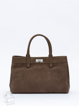 Сумка женская кожаная 999010NN gray Natale Navetta  в Новосибирске