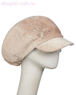 Американка Кепка флис вельвет велюр женская (56-58)