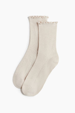 Pack de 3 calcetines con ribete sobrehilado - H&m фото 5