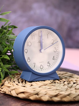 Часы-будильник Morning mood, blue (11,2х10,5 см)