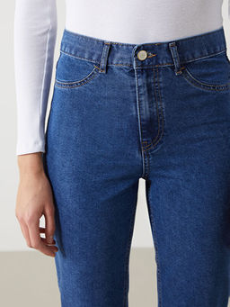 Mom Fit Kad?n Jean Pantolon