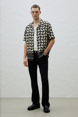 Camisa resort de lyocell Regular Fit - H&m фото 2