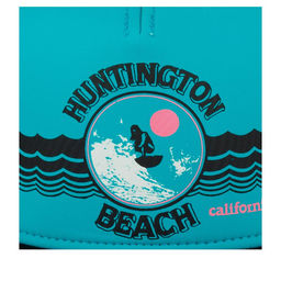 Бейсболка AMERICAN NEEDLE арт. SMU617A-HUNB Huntington Beach Riptide Valin (голубой)  фото 3